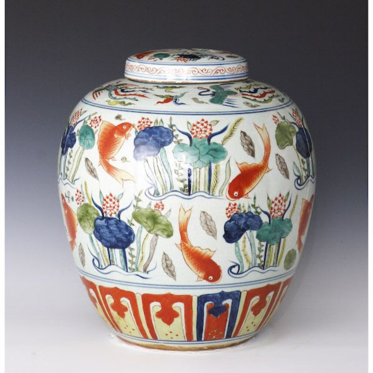 Legend of Asia Handmade Decorative Urns & Jars Wayfair